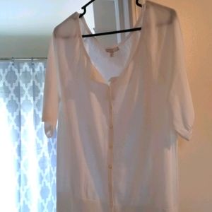 White button down sweater lg
